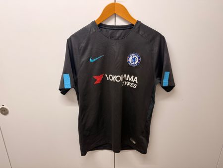 Chelsea FC, Nike Fussballtrikot schwarz, Gr. L
