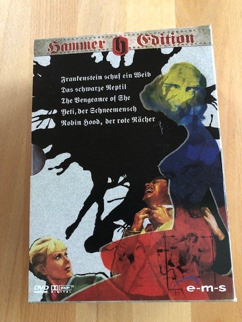 Tutti i DVDs: Hammer Edition (Special 5 DVD-Box) / RAR – Usato da Bubikon venduto da cinerama01 1