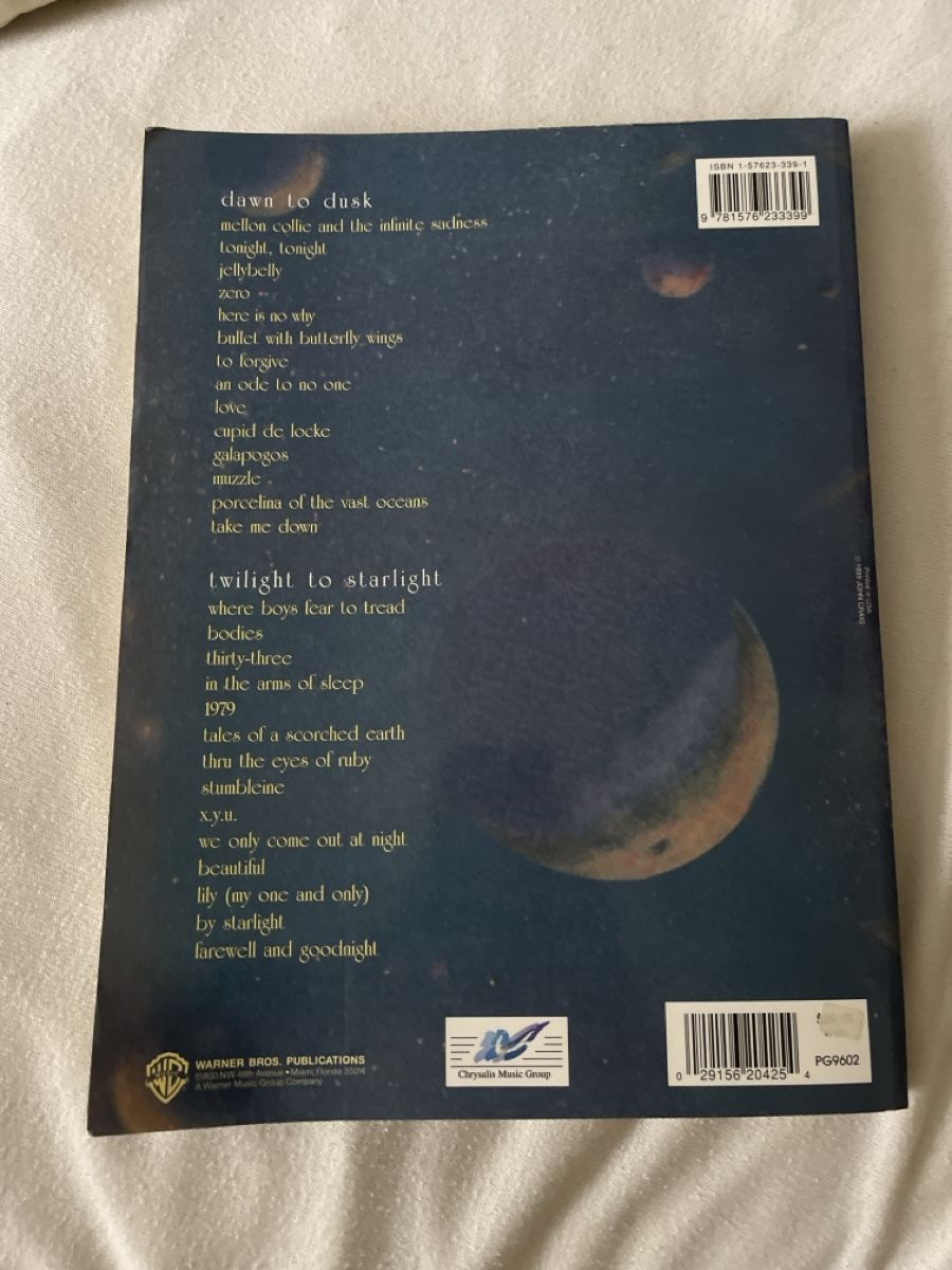 Libri: Noten Smashing Pumpkins Melone Collie – Usato da Bellinzona venduto da Lele80 1