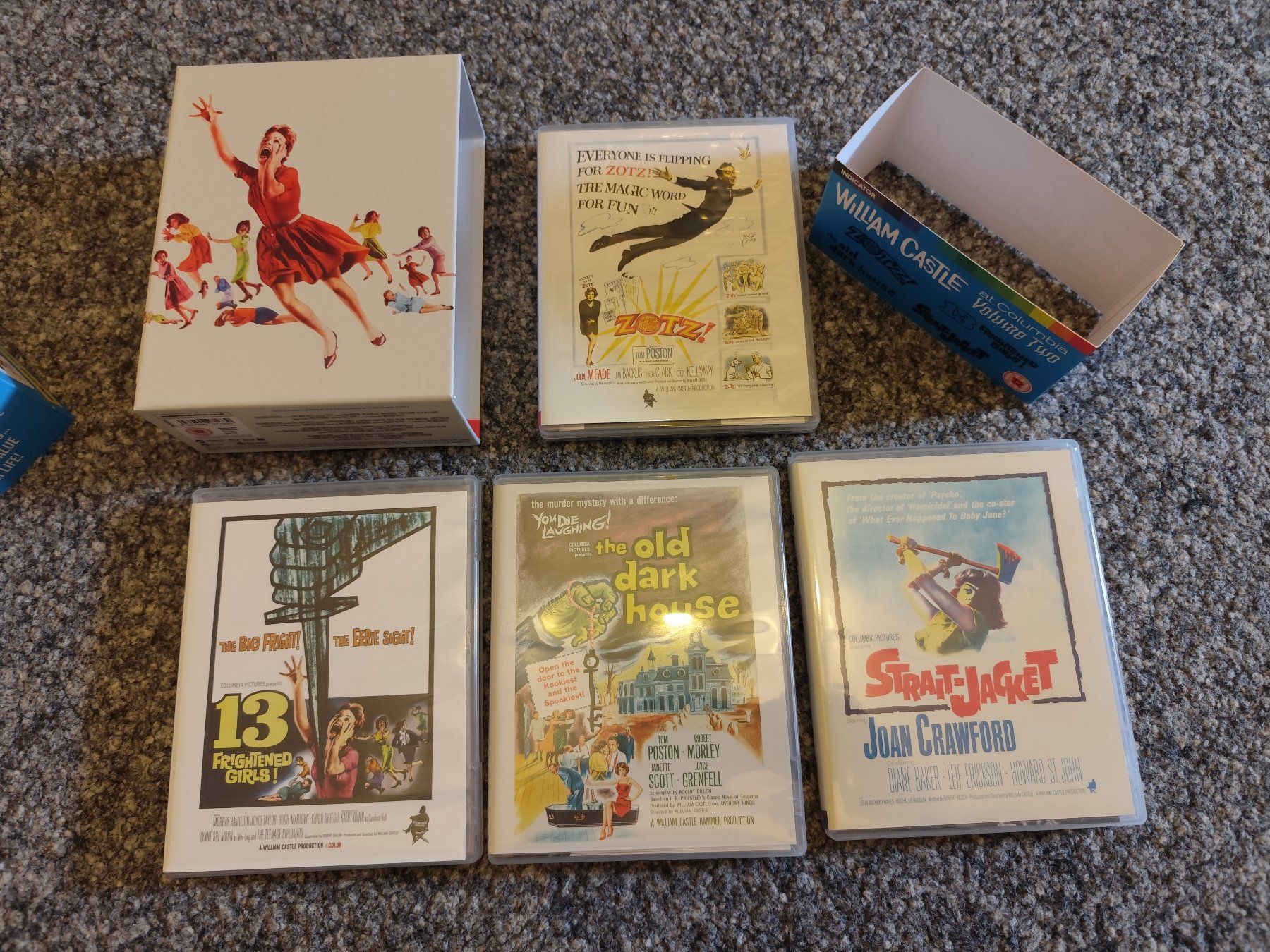 Tutti i DVDs: WILLIAM CASTLE AT COLUMBIA 1+2 - Indicator UK – Nuovo (secondo la descrizione) da Zofingen venduto da Debohli 4