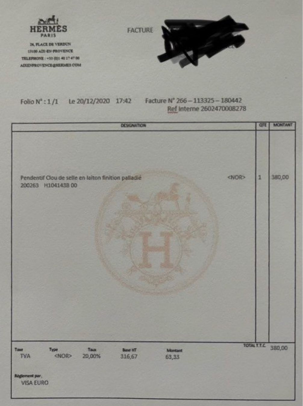 Hermès Ciondoli: Pendentif Hermès clou de selle – Usato da Neuchatel venduto da mar_9blm 6