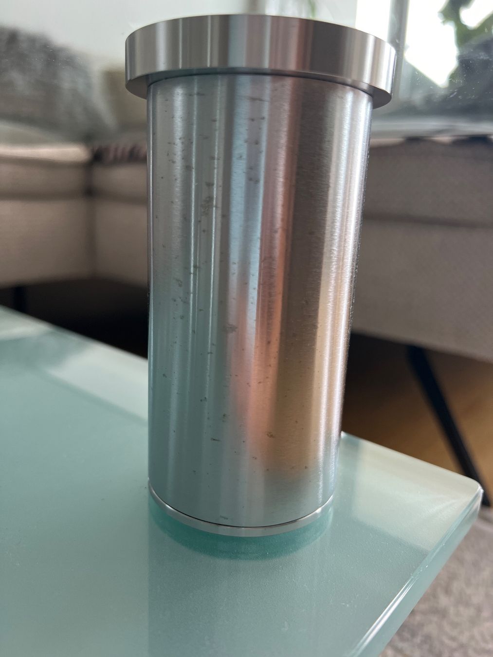 Tische: Massiver Glas Couchtisch – Gebraucht aus Richterswil von ang_2vks 4