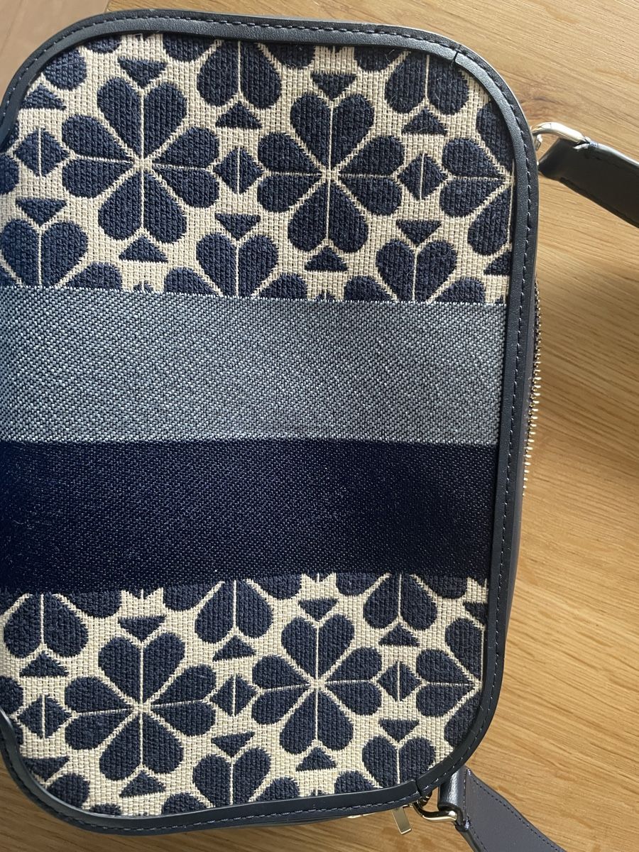 Kate Spade Borse da donna: Kate Spade Umhägetasche mit Muster blau – Usato da Steinhausen venduto da Marmottarosa 1