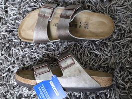 Birkenstock, Arizona, Gr. 38, gracefull taupe, NEU