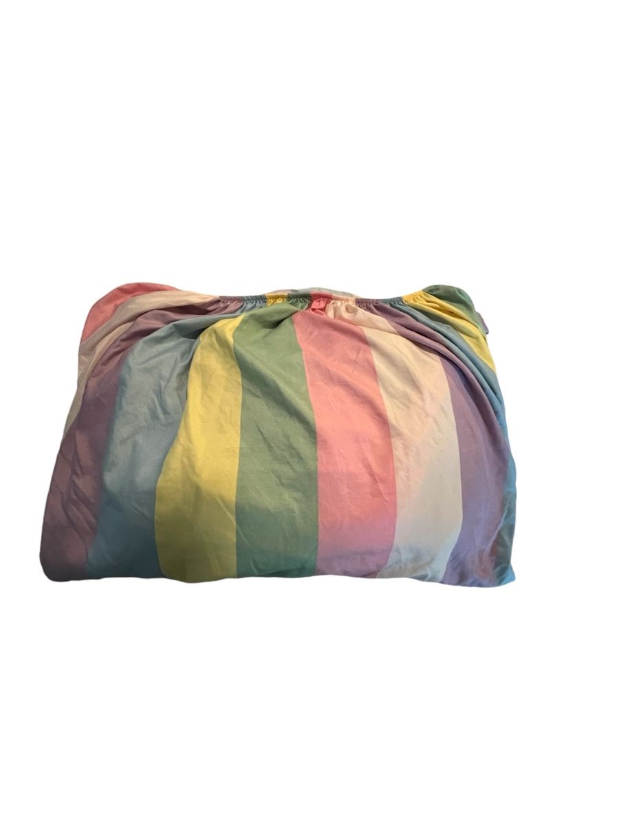 Regenbogen Bettwäsche bunt gestreift frisch gewaschen (Neu (gemäss Beschreibung)) in Suhr für CHF 5 – mit Lieferung auf Ricardo kaufen