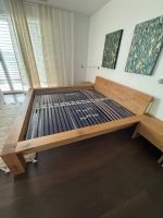 💥Schönes grosses Doppel-Bett aus Eiche 2.37x2.25m