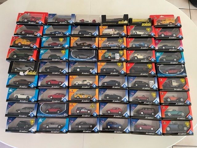 Solido Modellini d'auto: lot de 54 voitures SOLIDO – Usato da Ursy venduto da DK8