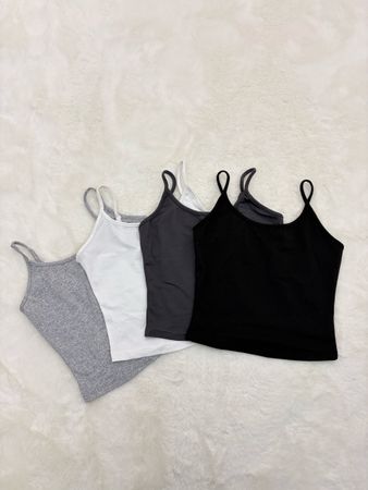 4 Spaghettitops Set 4 Farben Grösse XS neuwertig