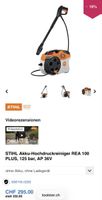 STIHL Akku-Hochdruckreiniger REA 100 PLUS (ohne Akku)+ Wagen