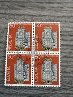 Block von vier Briefmarken Helvetia Pro Patria 1984 49