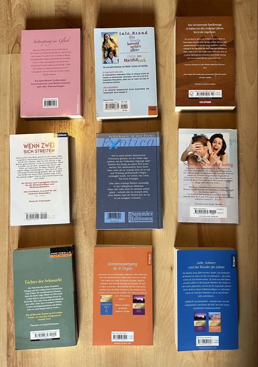 Libri: Bücherpaket mit 9 Büchern – Usato da Roggliswil venduto da carrog 1