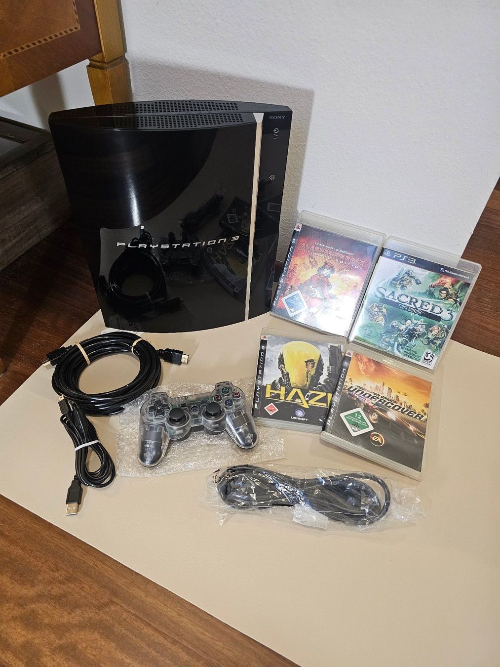 Sony Konsolen: Playstation 3 Konsole mit Spielen & Controller – Gebraucht aus Beringen von Dil_8wsw