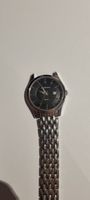Damen Uhr mit schwarzem Zifferblatt