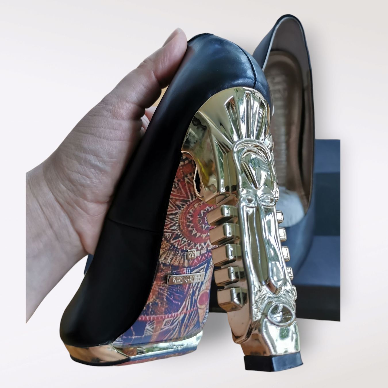 Damenschuhe: Gr. 38 Paolo Conte Schwarze Pumps – Neu (gemäss Beschreibung) aus Bülach von Parickf 1