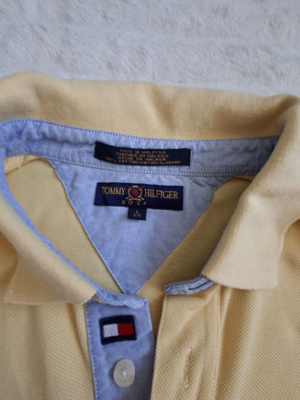 Tommy Hilfiger Magliette Polo: Polo Tommy Hilfiger jaune  – Usato da Renens VD venduto da ser_j2fn 3