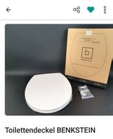 BENKSTEIN WC-Sitz, Toilettendeckel - Neu und Original!