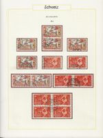 1941 Pro Patria Bundesfeier 4er Block B14 unbestimmt + Paare