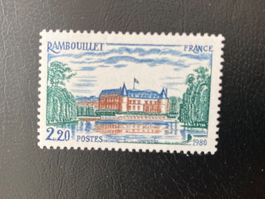 Frankreich 1980 Tourismus: Schloss Rambouillet postfrisch
