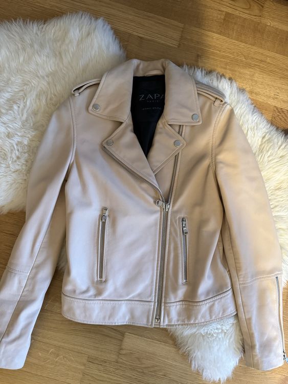 Blouson cuir zapa hot sale