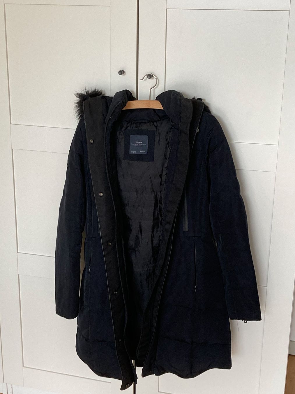 Zara Cappotti: Zara Dunkelblauer Wintermantel; Gr.XS – Usato da Zürich venduto da LisM. 2