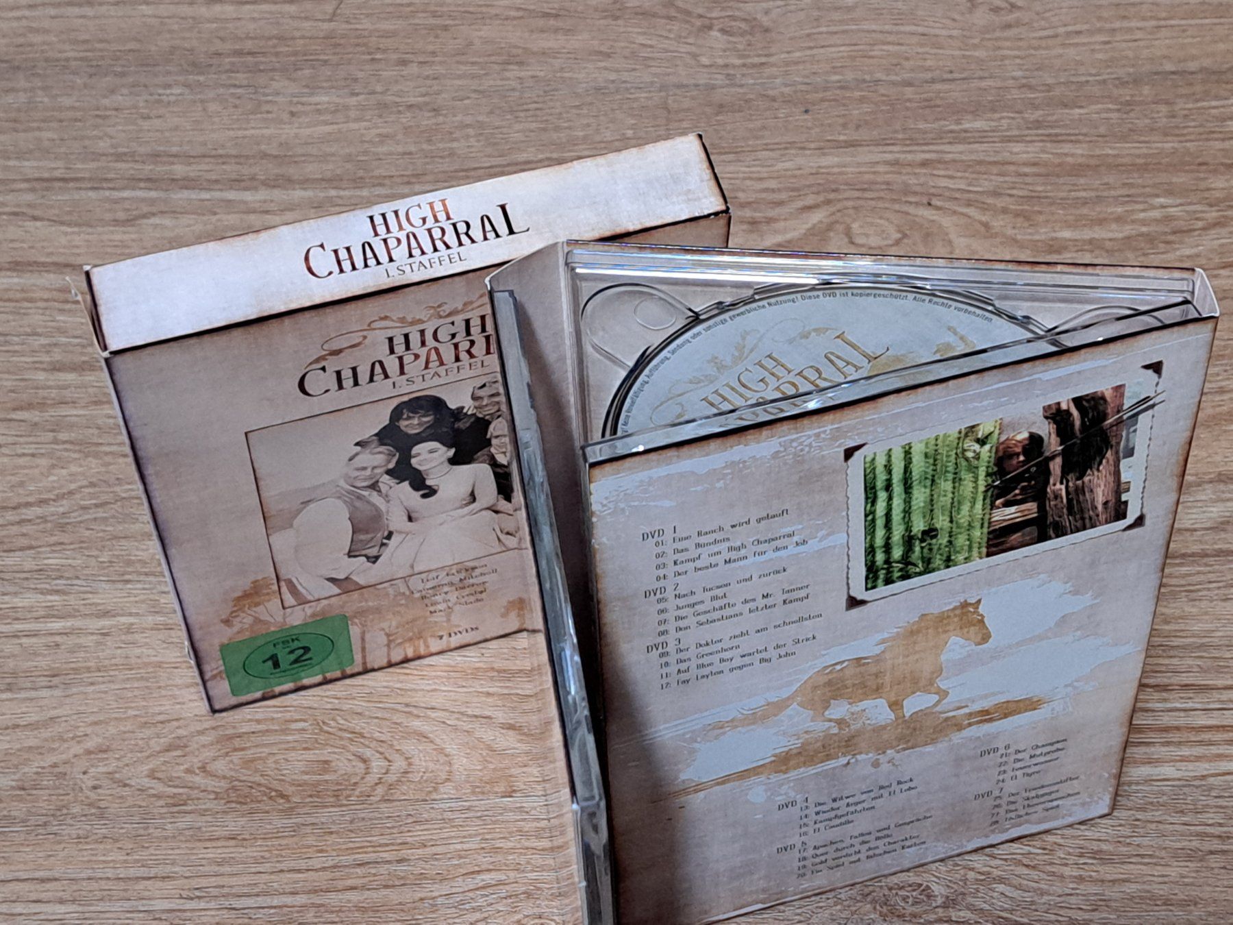 Tutti i DVDs: DVD High Chaparral, 1. Staffel mit 7 DVDs – Nuovo (secondo la descrizione) da Unterseen venduto da Kanica 5