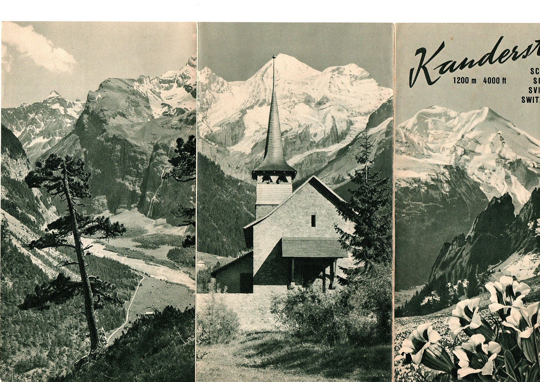 Documenti: Broschüre Kandersteg 1950er – Usato da Mörschwil venduto da aik_x8mc 2