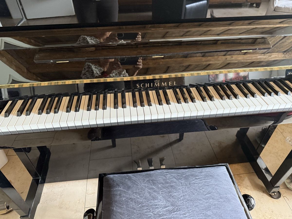 Musikinstrumente: Schimmel Silent Klavier schwarz – Gebraucht aus Ebmatingen von Banganca 3