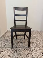 IKEA-Esszimmersuhl, dunkelbraun (gebraucht), 8 Stk verfügbar