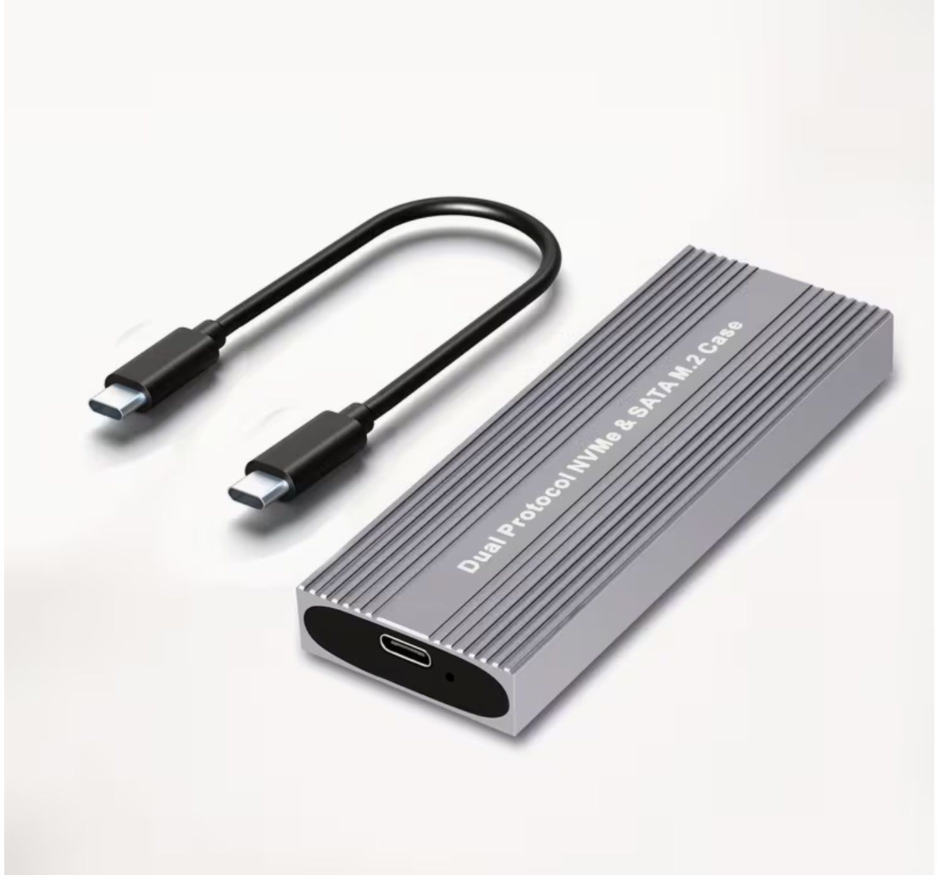 Dockingstation: M.2 NVME+SATA SSD Gehäuse 10Gbps – Neu und originalverpackt aus Mels von Zeppelin08