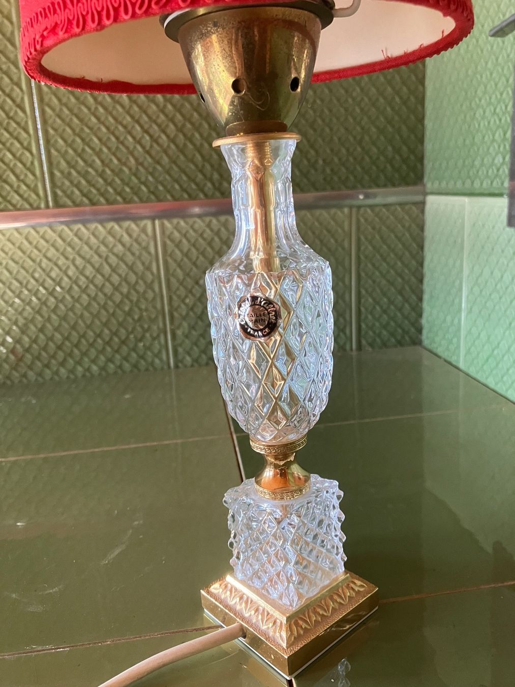 Lampade: Tischlampe Kristall, Frankreich – Usato da Neftenbach venduto da 889095 3