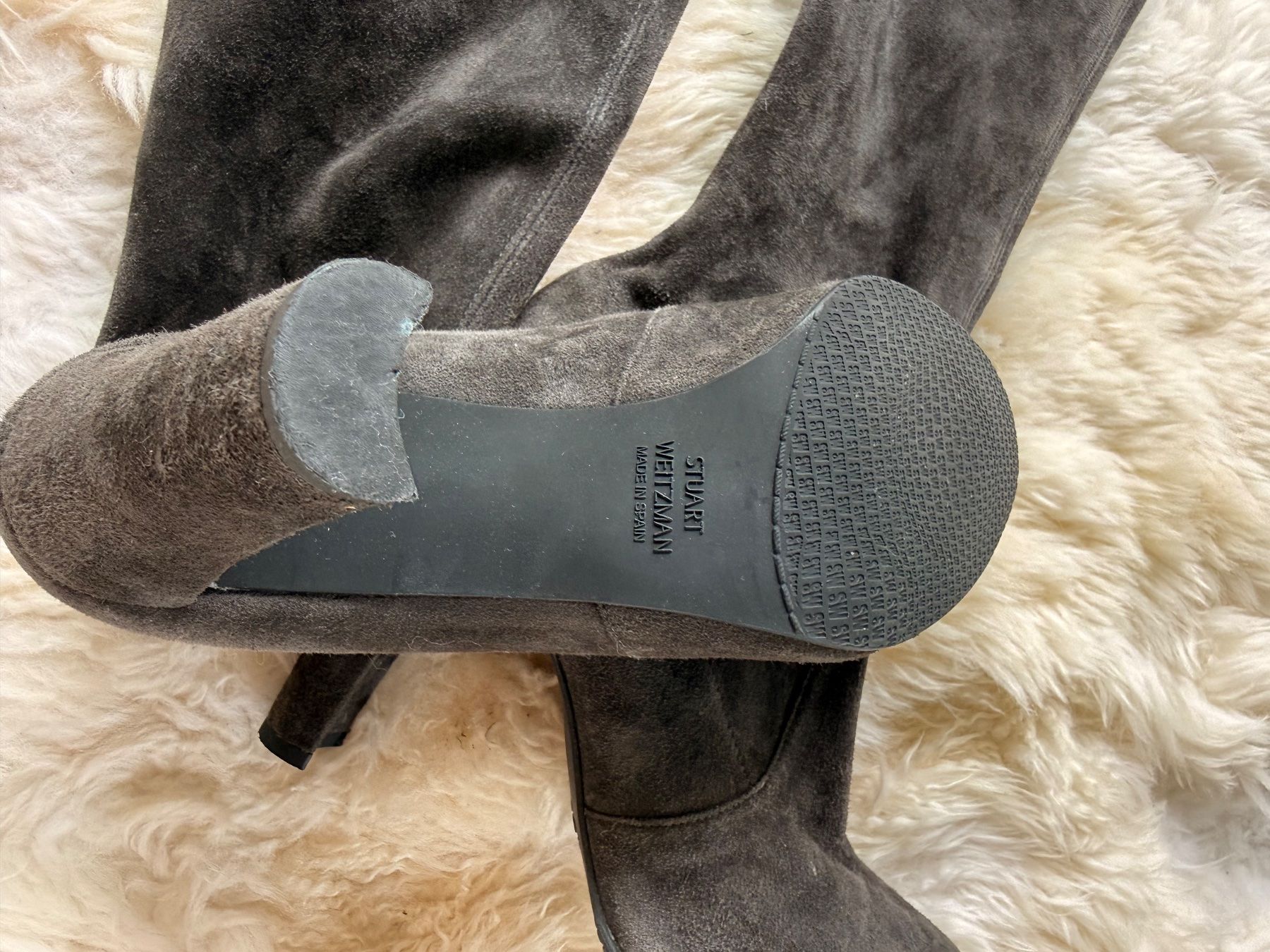 Stuart Weitzman Scarpe da donna: Stuart Weitzman Highland Overknee 39.5 – Nuovo (secondo la descrizione) da St. Moritz venduto da Stephie22 5