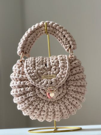 Sac artisanal au crochet modèle Oreo  Fait main