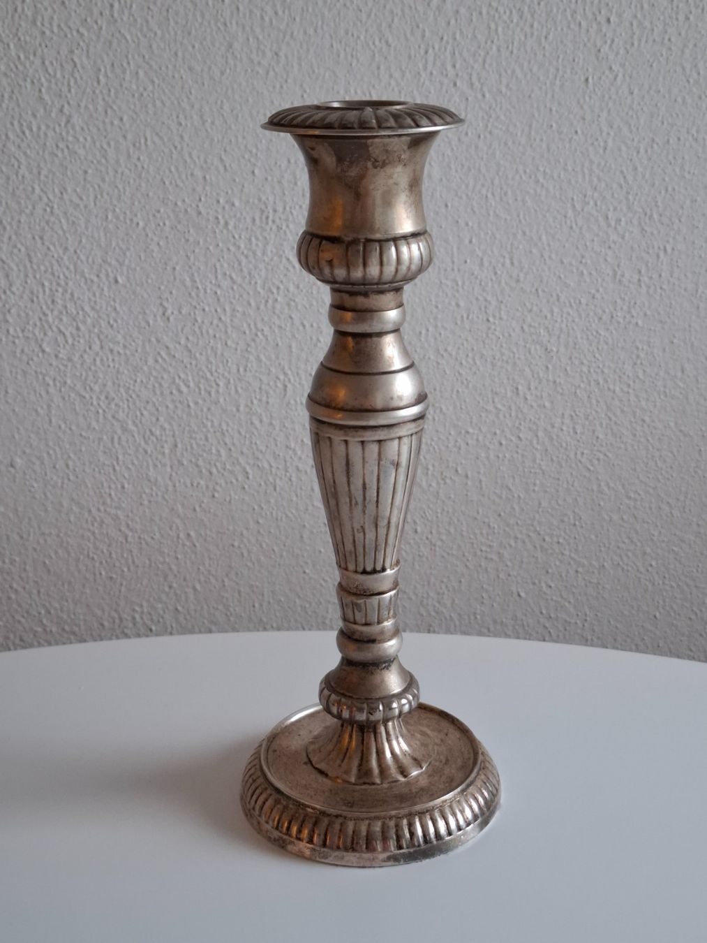Portacandele: Kerzenständer klassisch silberfarben zerlegbar – Usato da Schaffhausen venduto da R_Muzh