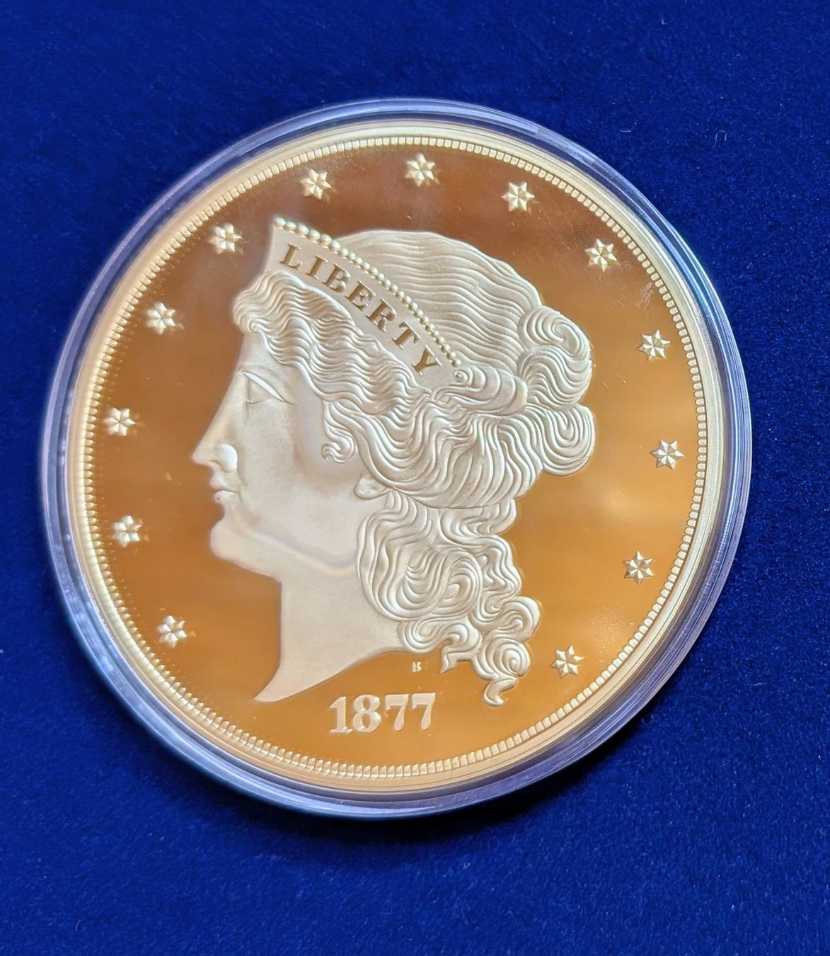 Tutti le monete: USA-Half Union Pattern 1877 PP/100mm – Nuovo e nell'imballaggio originale da Hittnau venduto da stamps_and_coins 1