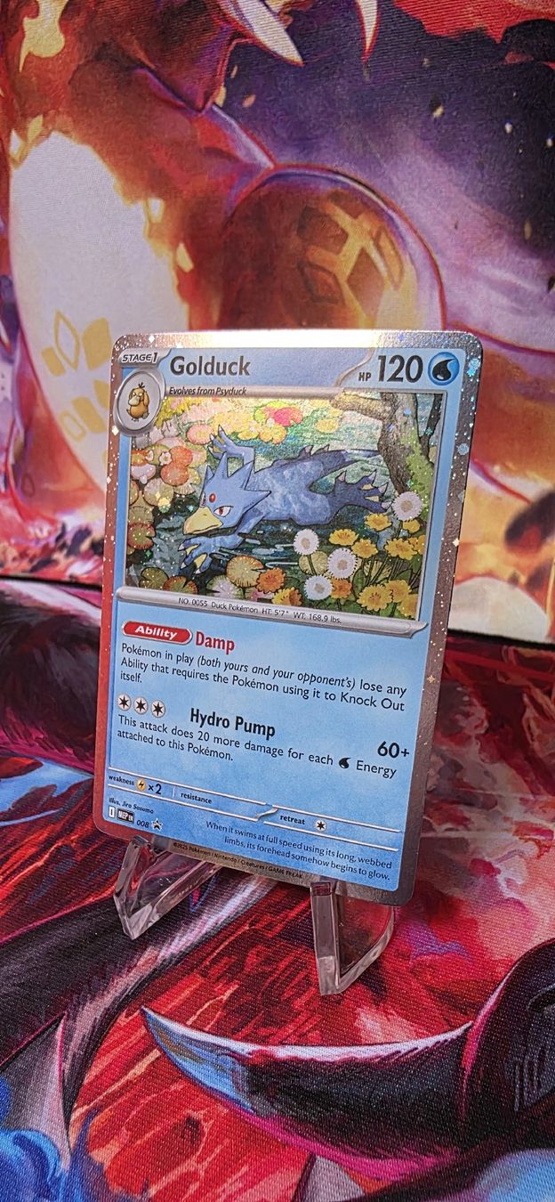Pokémon Sammelbilder & Trading cards: Golduck 008 Mega Evolution Promos MEP – Neu (gemäss Beschreibung) aus Frutigen von Sinnohan_Zorua 1
