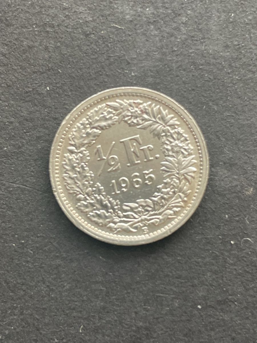 Tutti le monete: -.50 Silber CH Jahr 1965 – Usato da Meierskappel venduto da Hala03