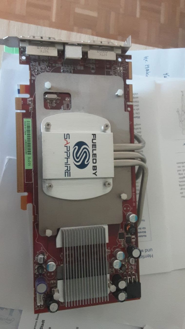 Amd Schede grafiche: Saphire - ATI Radeon HD 3850 – Usato da Münchenstein venduto da mh.martin.hoffmann
