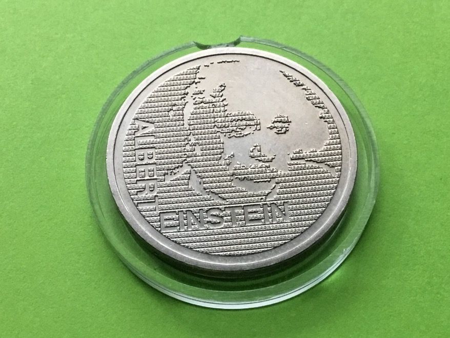 Tutti le monete: 5 Franken Albert Einstein Portrait Unzirkuliert stgl – Nuovo (secondo la descrizione) da St. Margrethen SG venduto da alfapeugeot10 3