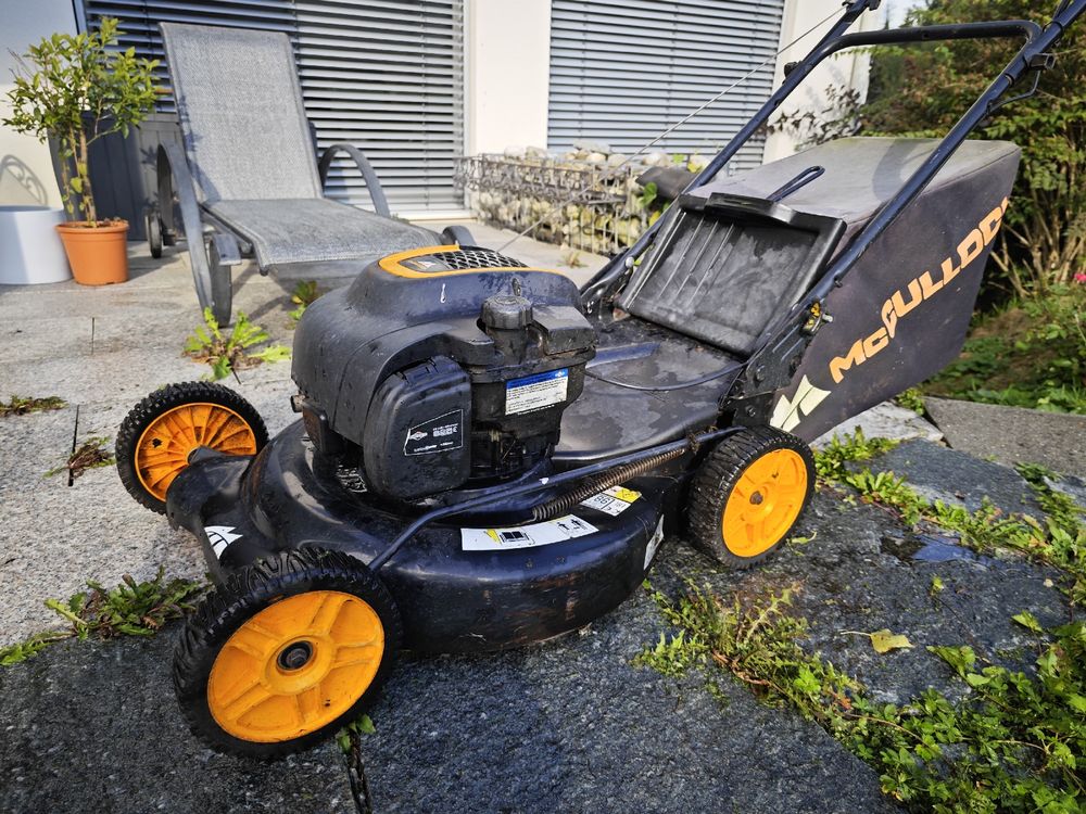 McCulloch Rasenmäher Benzin 51cm Schnittbreite günstig Kaufen auf Ricardo