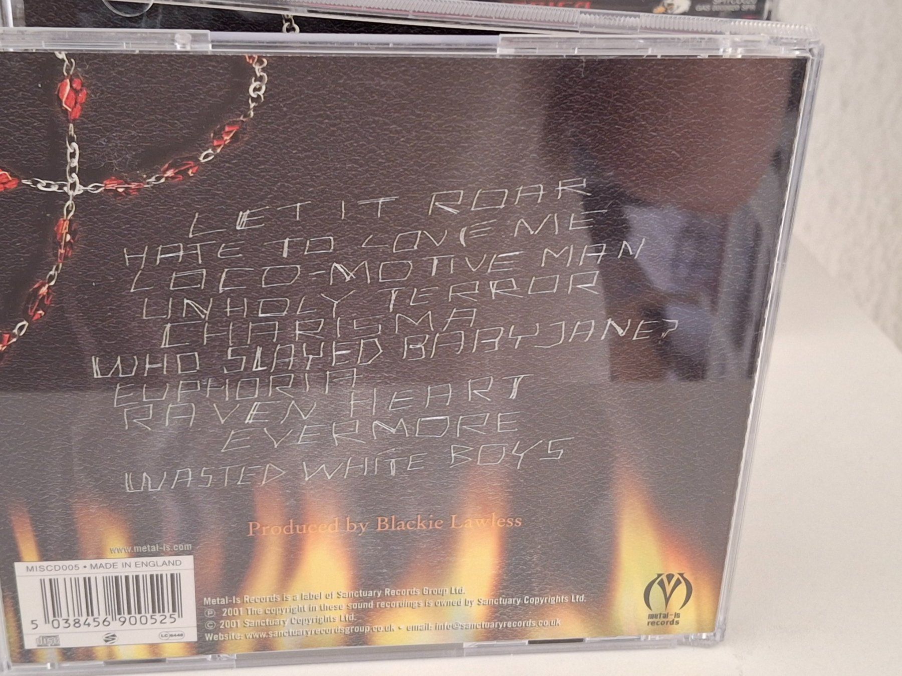 CDs: CD W.A.S.P. - Unholy Terror – Gebraucht aus Aarberg von Jackup1 1