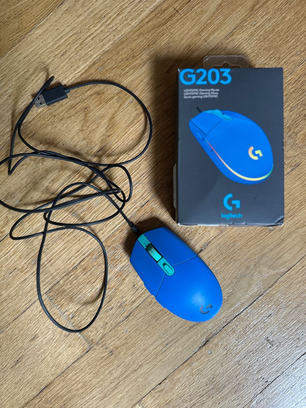 Logitech Mouse: Neu Logitech G203 Lightsync Gaming Maus RGB – Nuovo (secondo la descrizione) da Zürich venduto da Swisspa