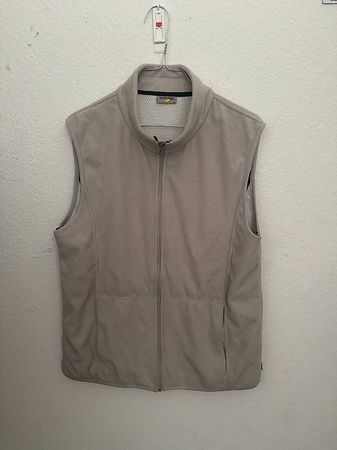 Switcher Fleeceweste Beige mit Reissverschluss | Grösse: M