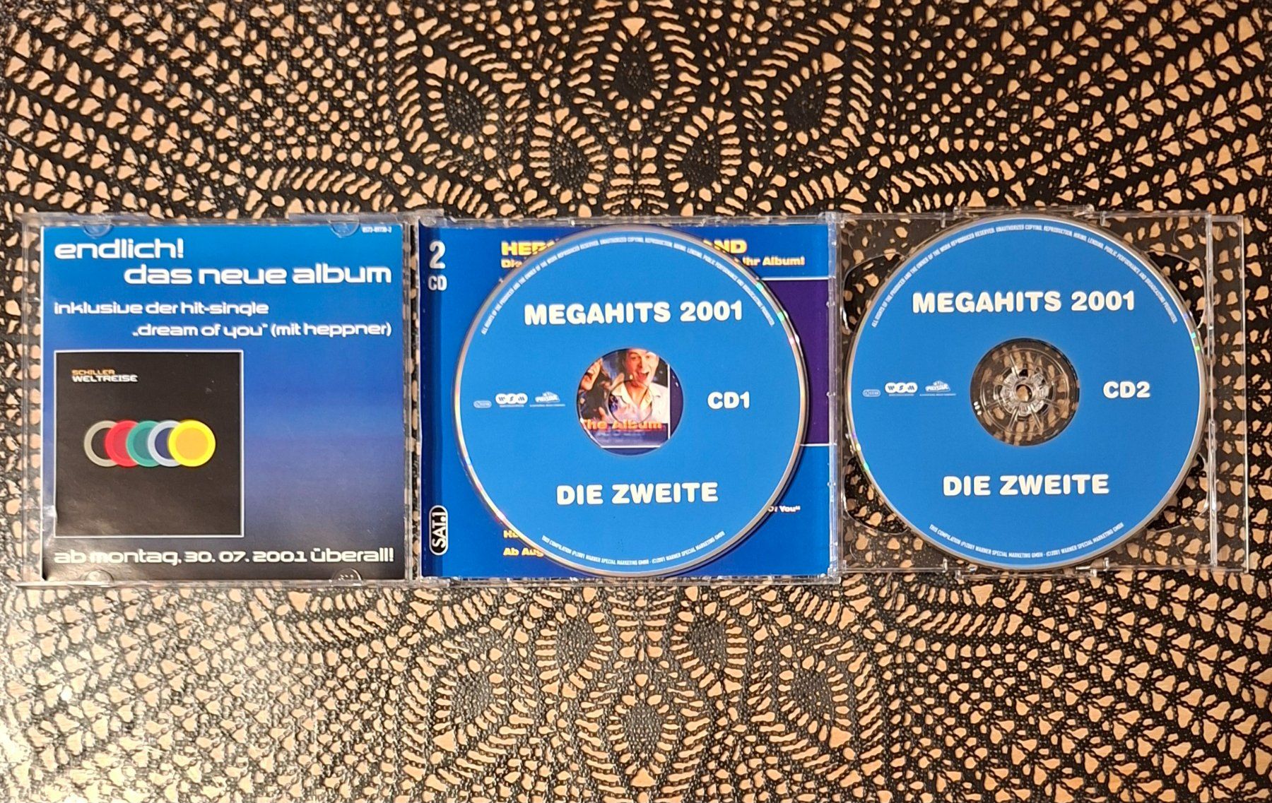 CD: Mega Hits 2001 Die Zweite, Pop Hit Compilation Sampler 2001 – Usato da Schönenberg TG venduto da breiti12 2