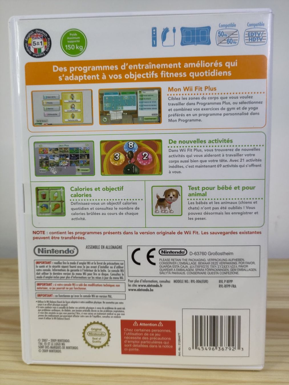 Spiele: Wii Fit Plus Nintendo Wii PAL CIB – Gebraucht aus Zug von RepTCG 1