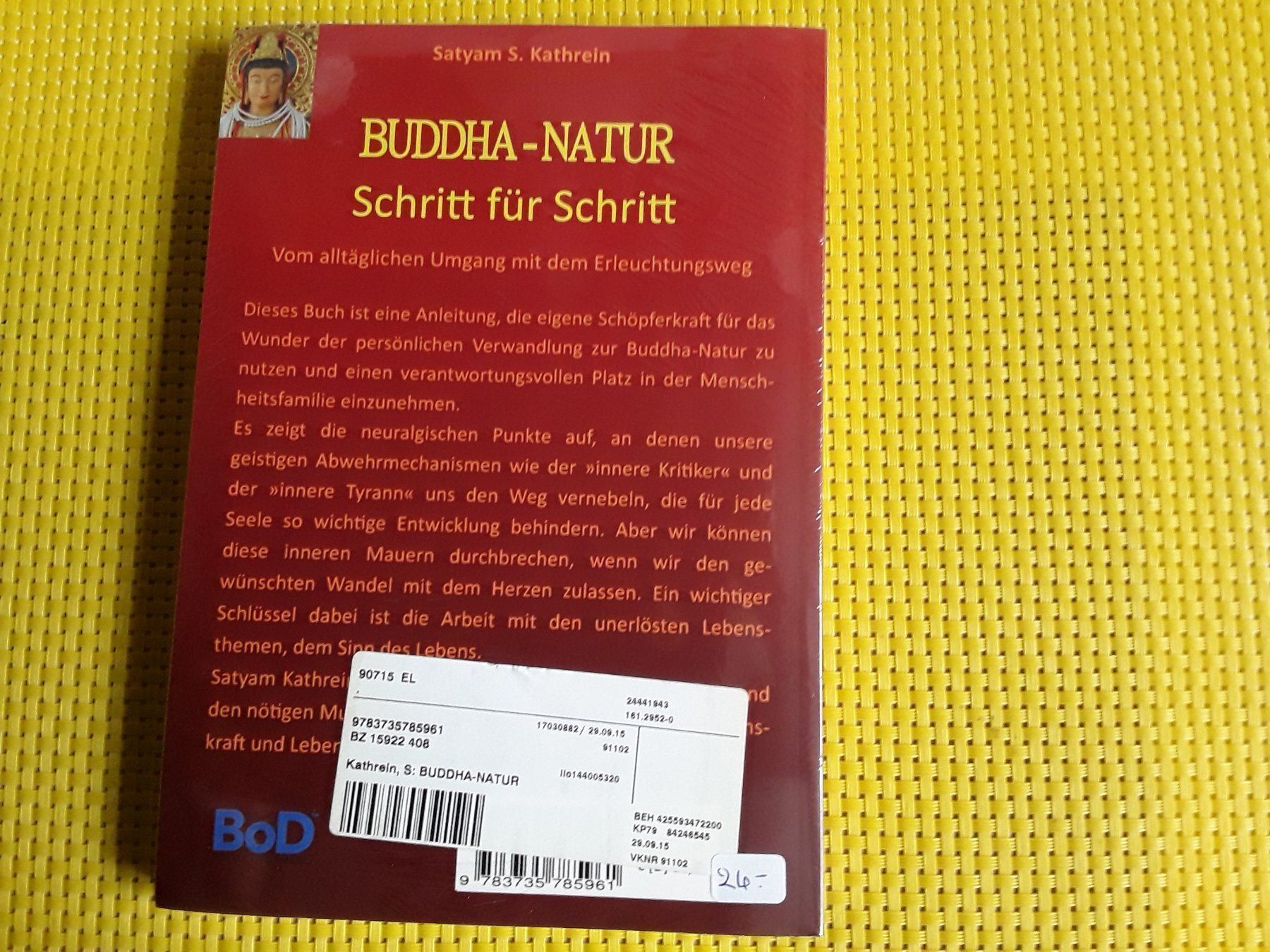 Libri: BUDDHA - NATUR – Nuovo e nell'imballaggio originale da Rebstein venduto da Buchsi03 1