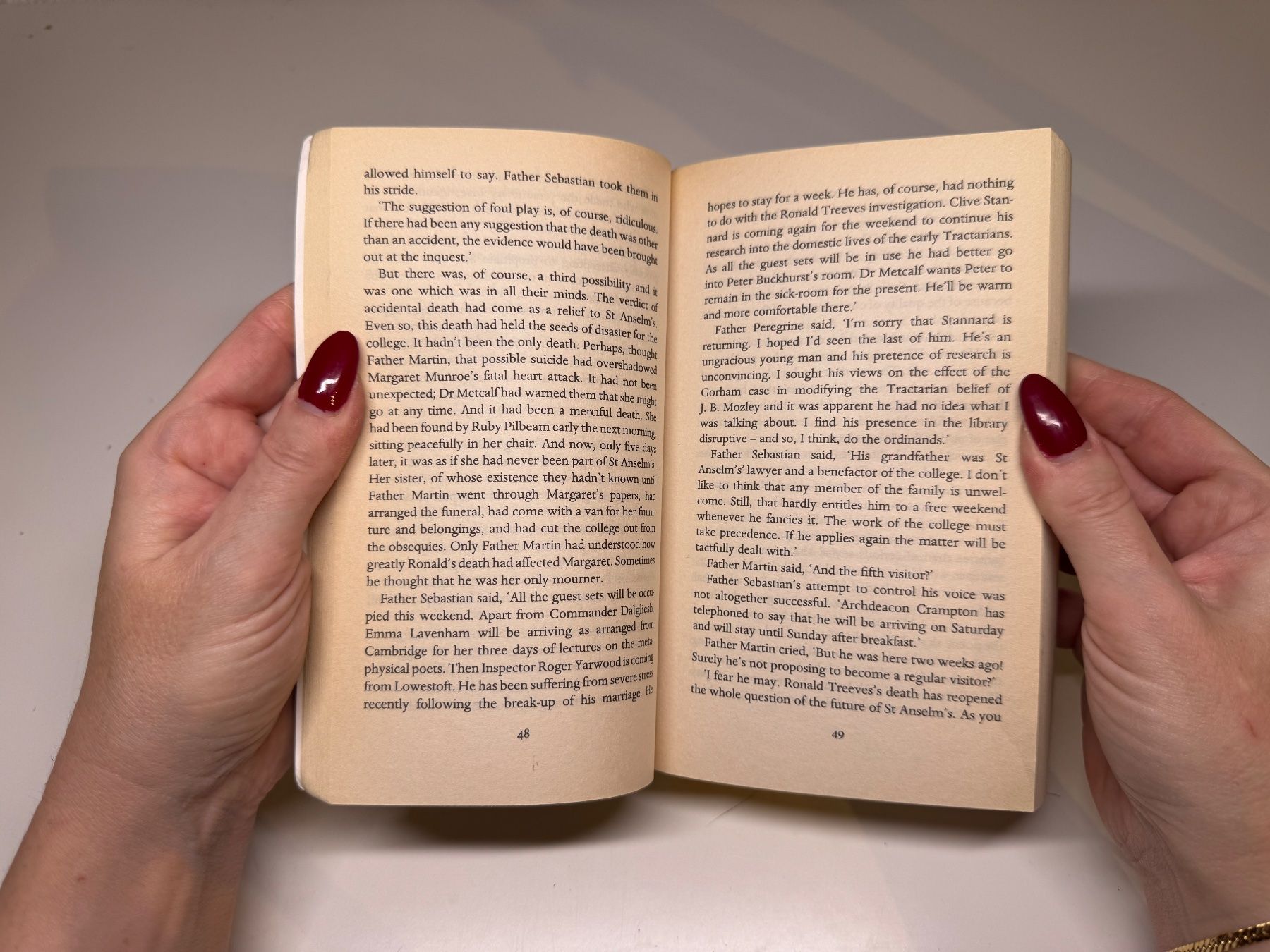 Libri: NOVEL: P.D. James, Death in holy Orders – Usato da Grosswangen venduto da English_books 4