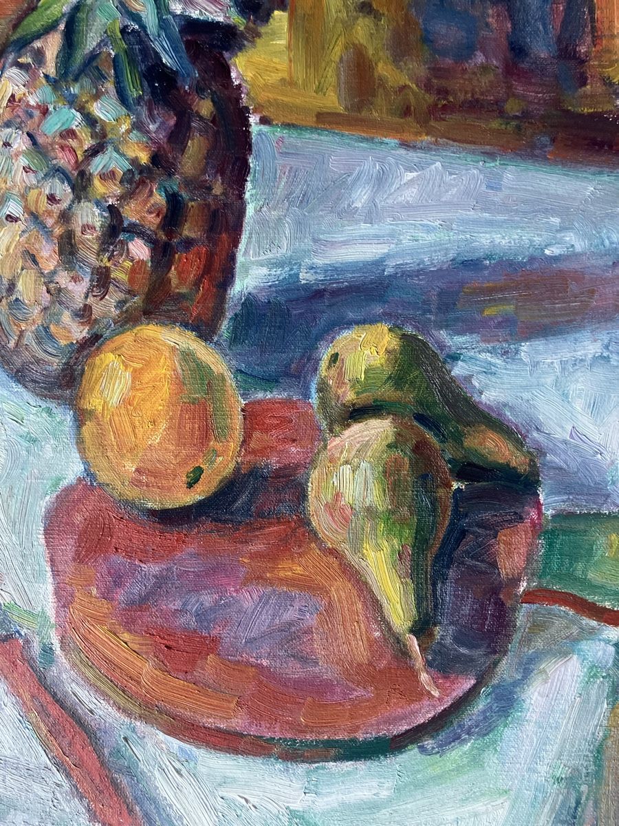 Dipinti: Nature morte à l Ananas – Usato da La Tour-de-Peilz venduto da mon_pd6m 2