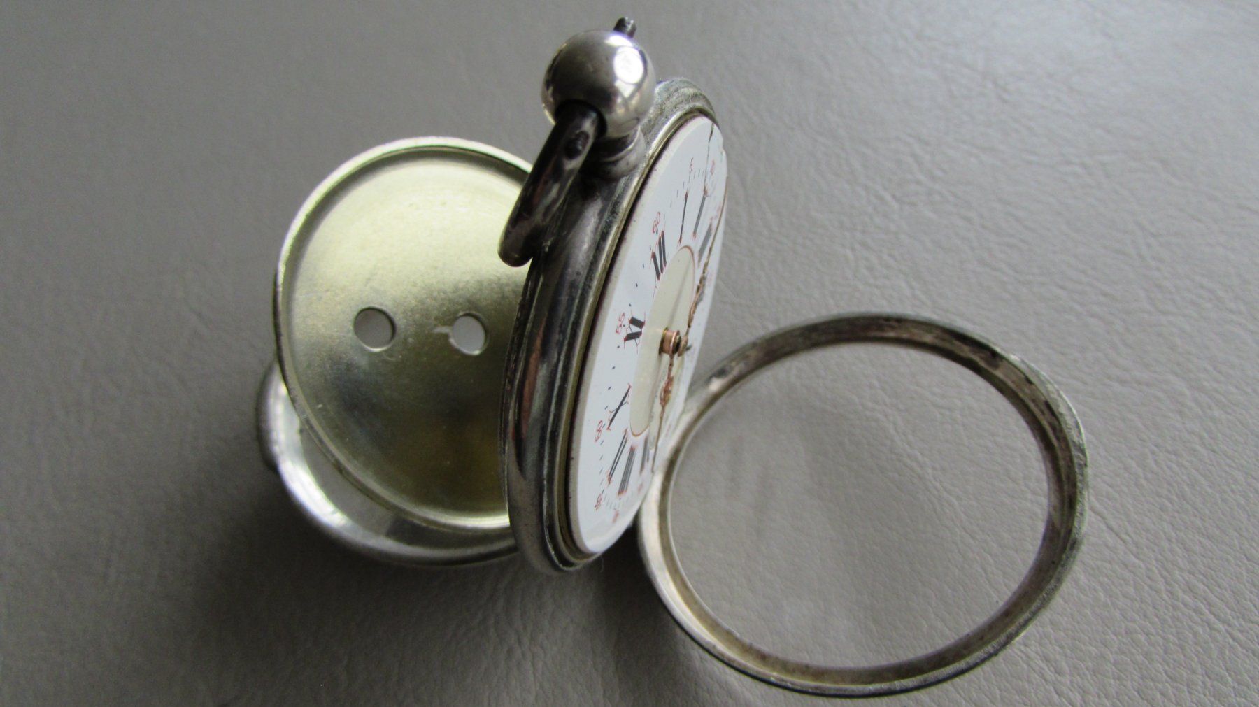 Swiss Orologi: Antike Taschenuhr, Silber, 8 rubiss – Usato da Weesen venduto da Travelersplace 9
