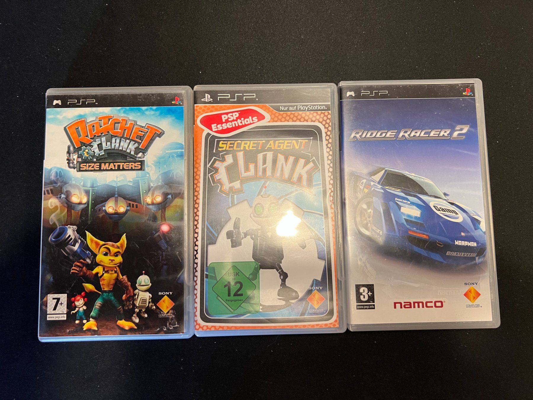 Sony Console: Sony PSP mit vier Spielen – Usato da Uster venduto da Stoessda 2