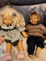 lot  poupée  ancienne garçon et fille collection décoration